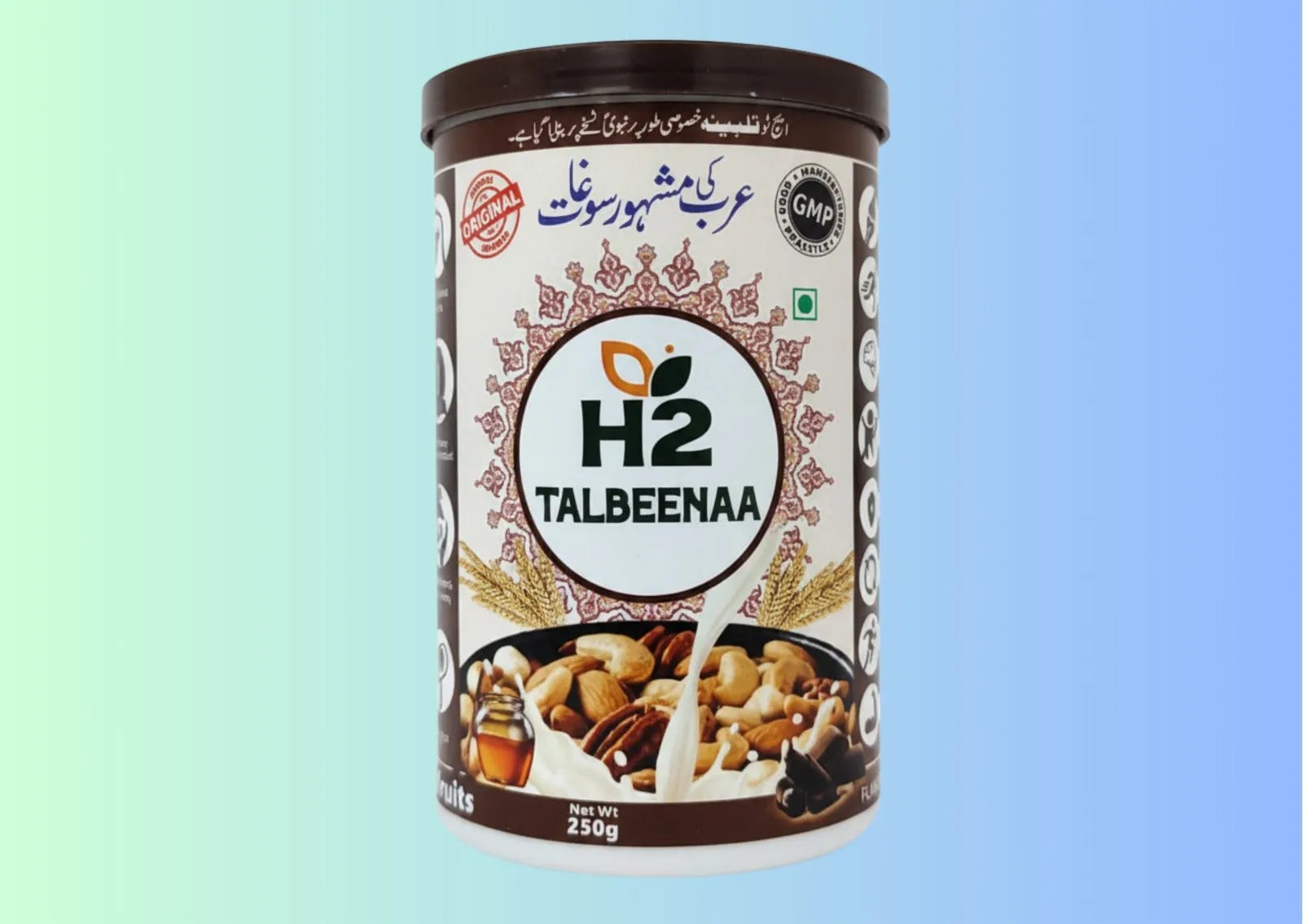 HTWO Talbeena Badam Chocolate-Talbeena-Nahfa Store-HTWO Healthcare