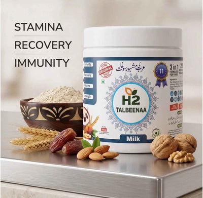 HTWO Milk Talbina – Barley Porridge with Dry Fruits & Nuts