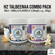 Vanilla + Milk Talbeena Combo 350g x2 - Delight Porridge-Combo-Nahfa Store-HTWO Healthcare
