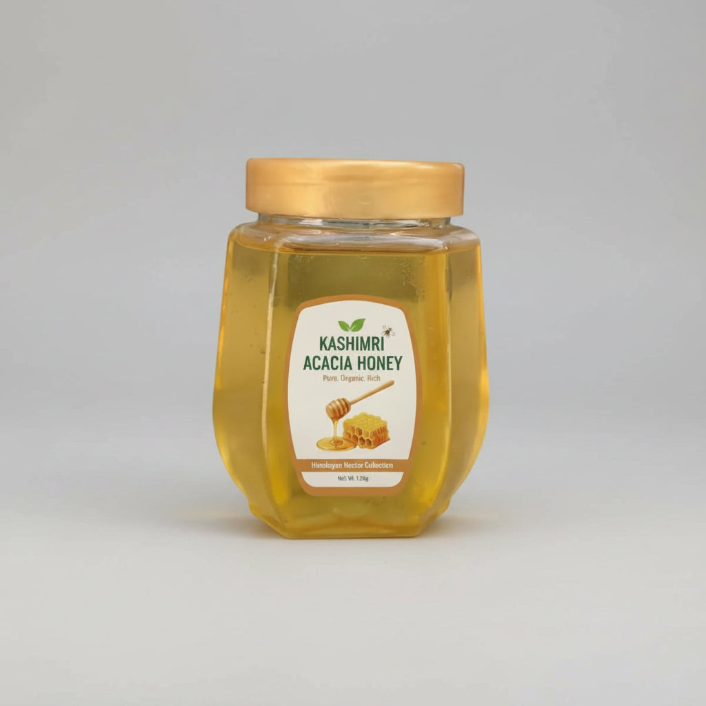 HTWO Kashmiri Acacia Honey - Pure & Natural (1.2kg)-Honey-Nahfa Store-HTWO Healthcare