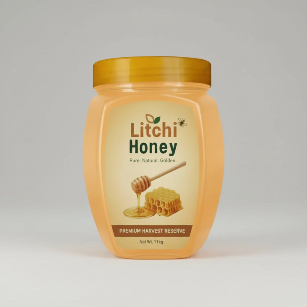 Buy Litchi Honey 1kg - Raw, Organic, Unprocessed & Pure-Honey-Nahfa Store-HTWO Healthcare