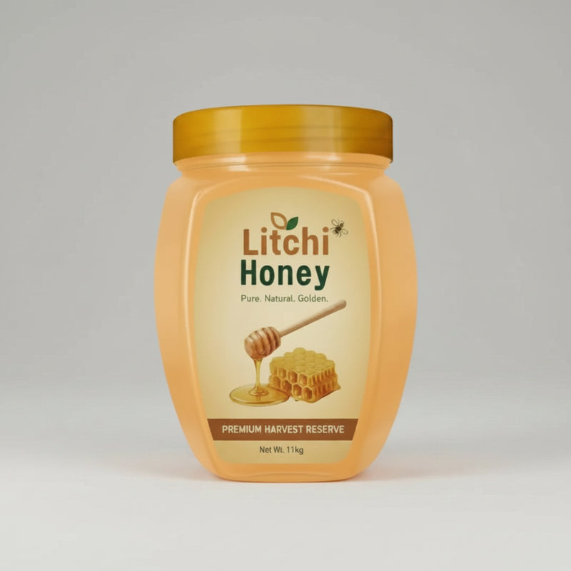 Buy Litchi Honey 1kg - Raw, Organic, Unprocessed & Pure-Honey-Nahfa Store-HTWO Healthcare