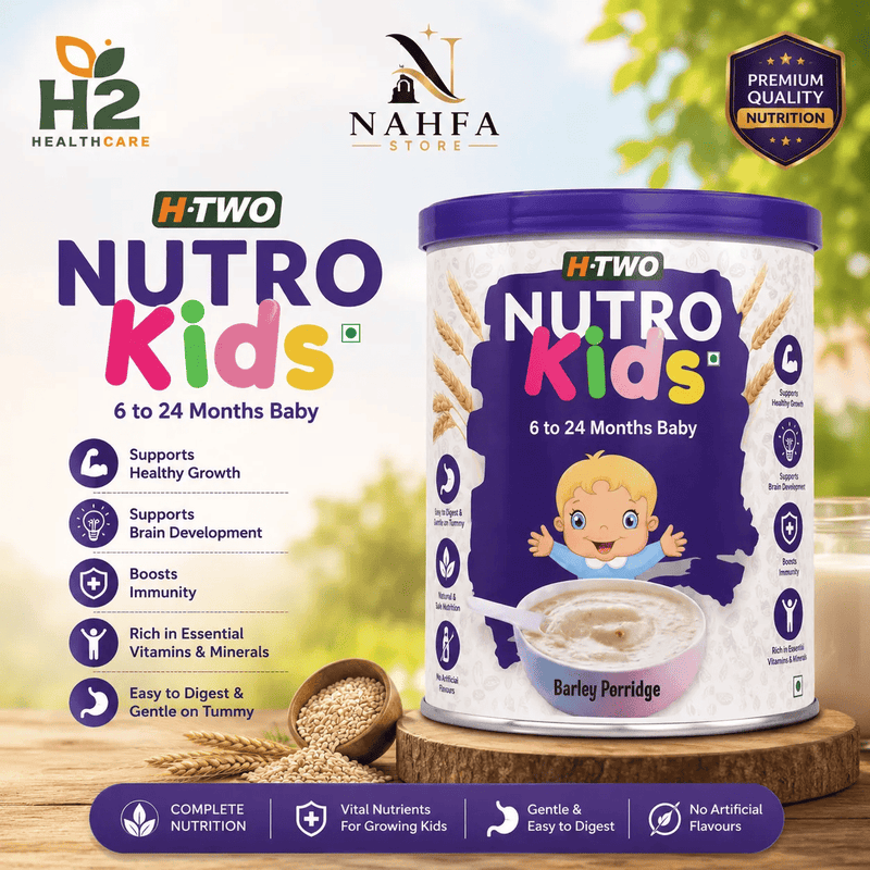 HTWO Nutro Kids - Essential Nutrition for Growing Children-Kids Nutrition-Nahfa Store-HTWO Healthcare