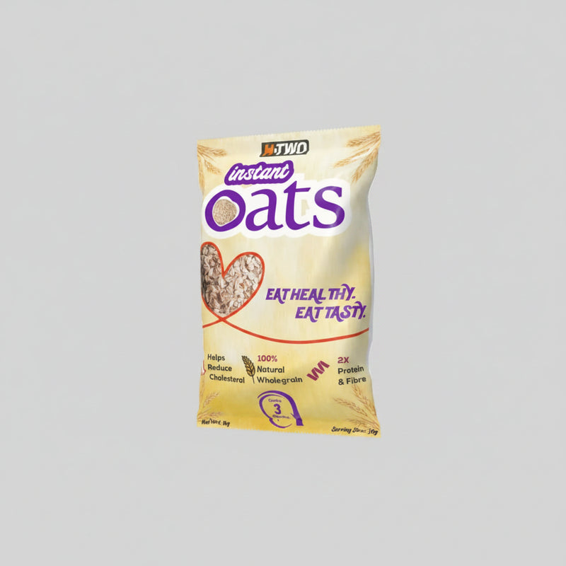 HTWO Oats 400g | Quick, Fiber-Rich perfect Breakfast meal-Muesli-Nahfa Store-HTWO Healthcare