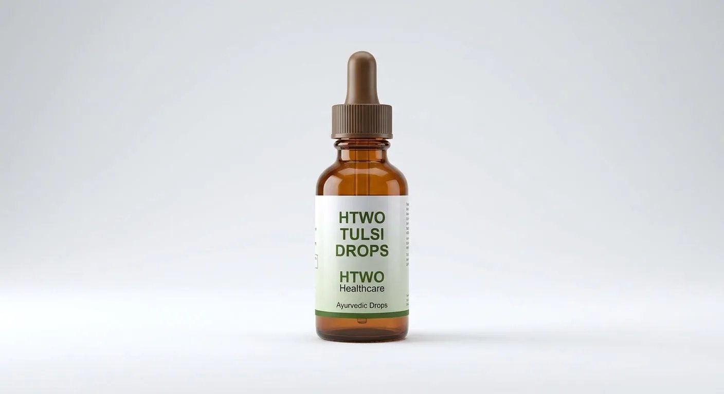 HTWO Tulsi Drops-Herbal Drops-Nahfa Store-HTWO Healthcare