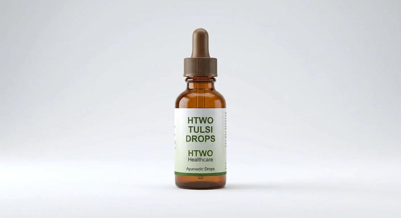 HTWO Tulsi Drops-Herbal Drops-Nahfa Store-HTWO Healthcare